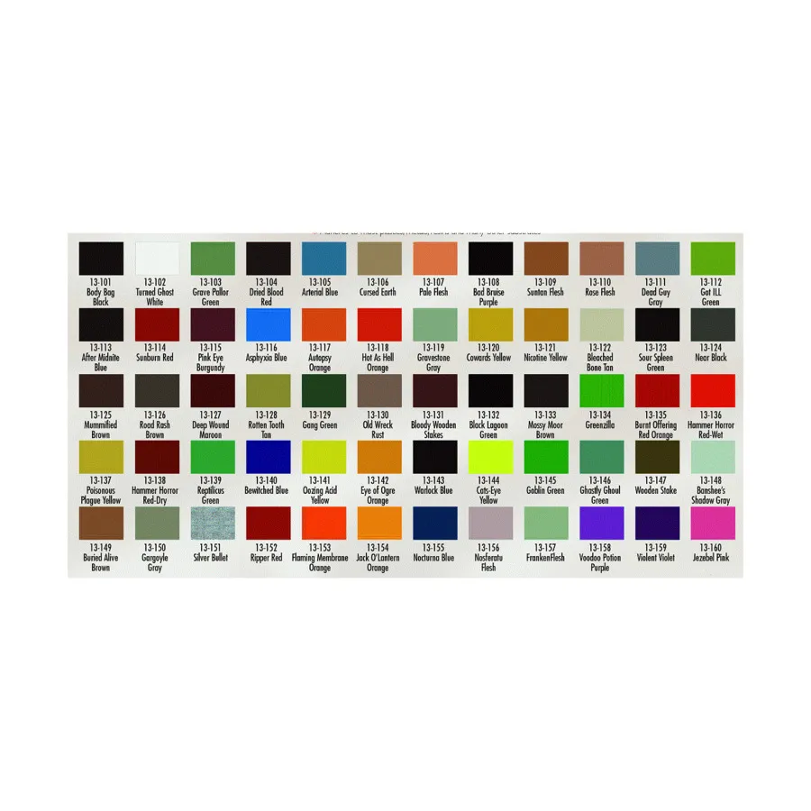 

Стандартный набор FreakFlex, Miniature Airbrush Paints - Paint Sets