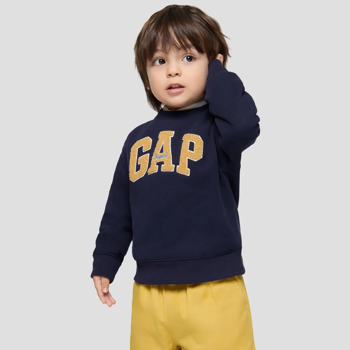 Толстовка для детей 3-7 лет GAP, желтый — фото 4