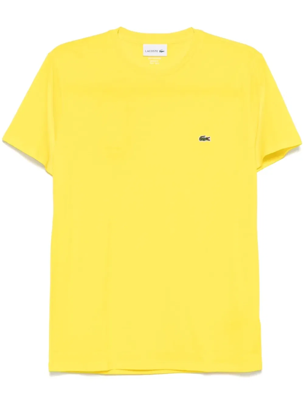 Футболка с круглым вырезом Lacoste, желтый