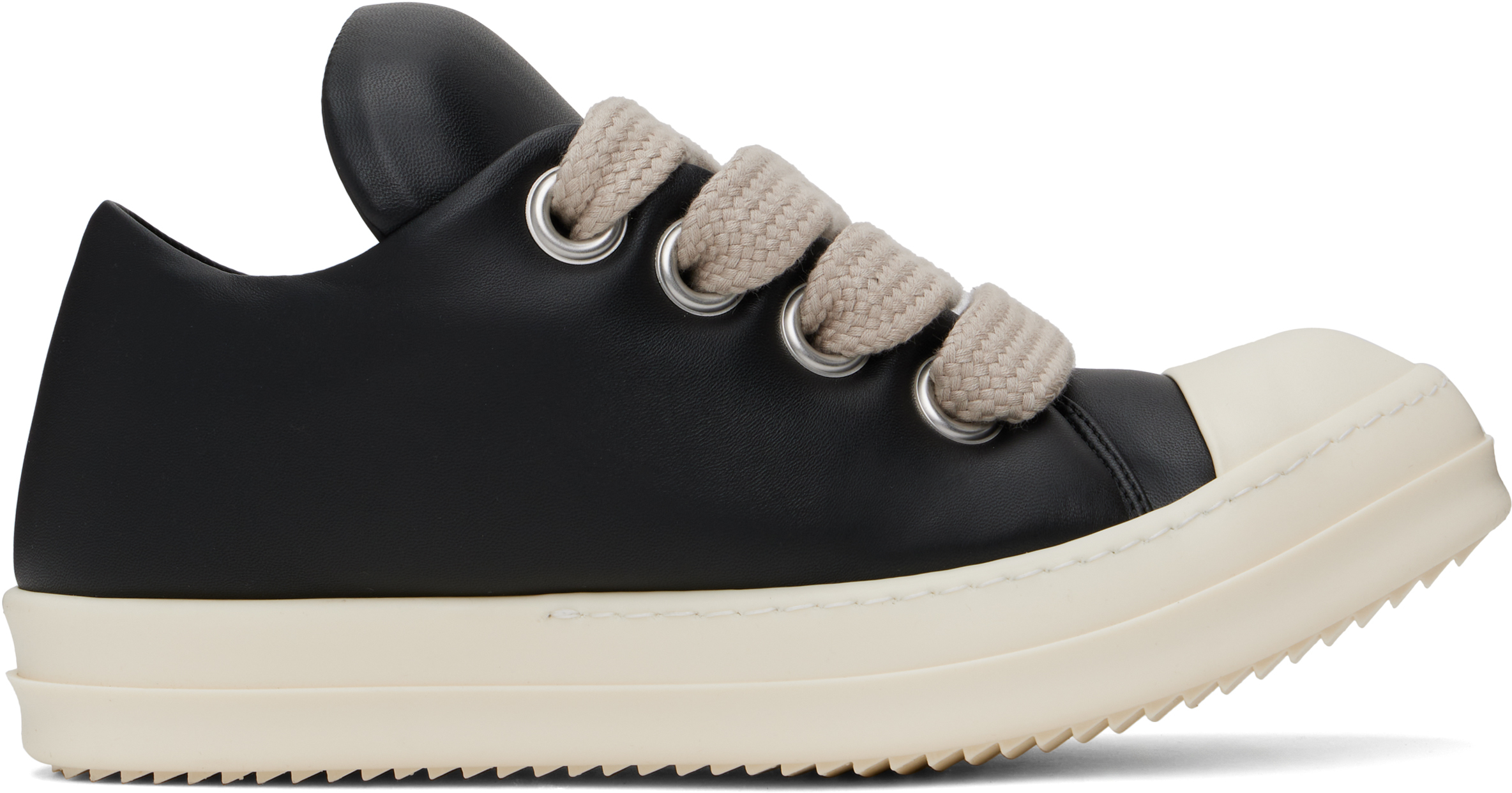 

Черные кроссовки Hollywood Jumbolace Low Sneaks Rick Owens, Черный, Черные кроссовки Hollywood Jumbolace Low Sneaks Rick Owens