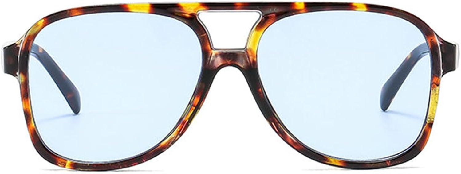 

Willochra Модные женские солнцезащитные очки-пилот большого размера в стиле ретро для мужчин, черные очки с защитой от УФ-излучения UV400, трендовые очки для вождения, C5