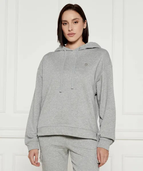 

Толстовка Relaxed fit Twin-Set, серый