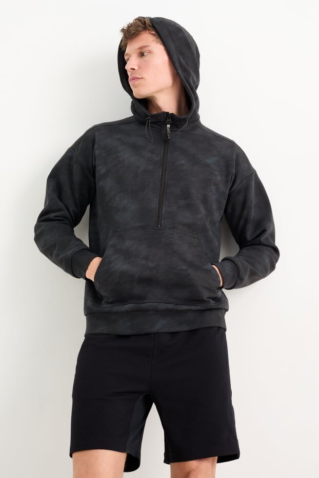 

Толстовка с капюшоном C&A Active, серый