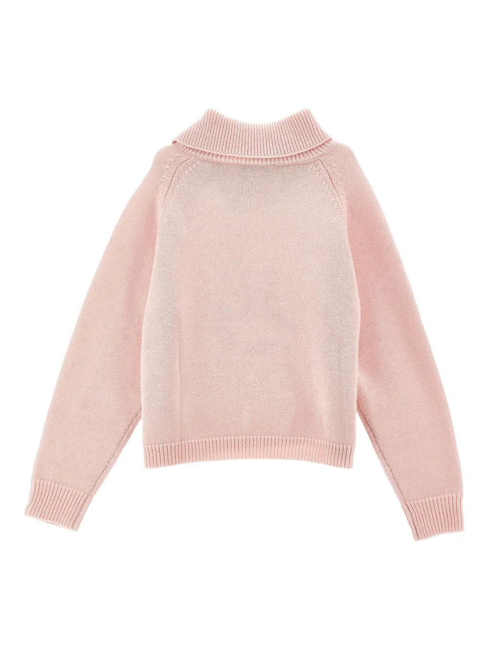 Свитер с вышитым логотипом Philosophy Di Lorenzo Serafini Kids, розовый — фото 2
