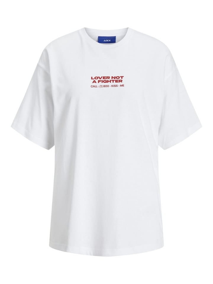 

JJXX Футболка ярко-белого цвета, Белый, JJXX Футболка ярко-белого цвета