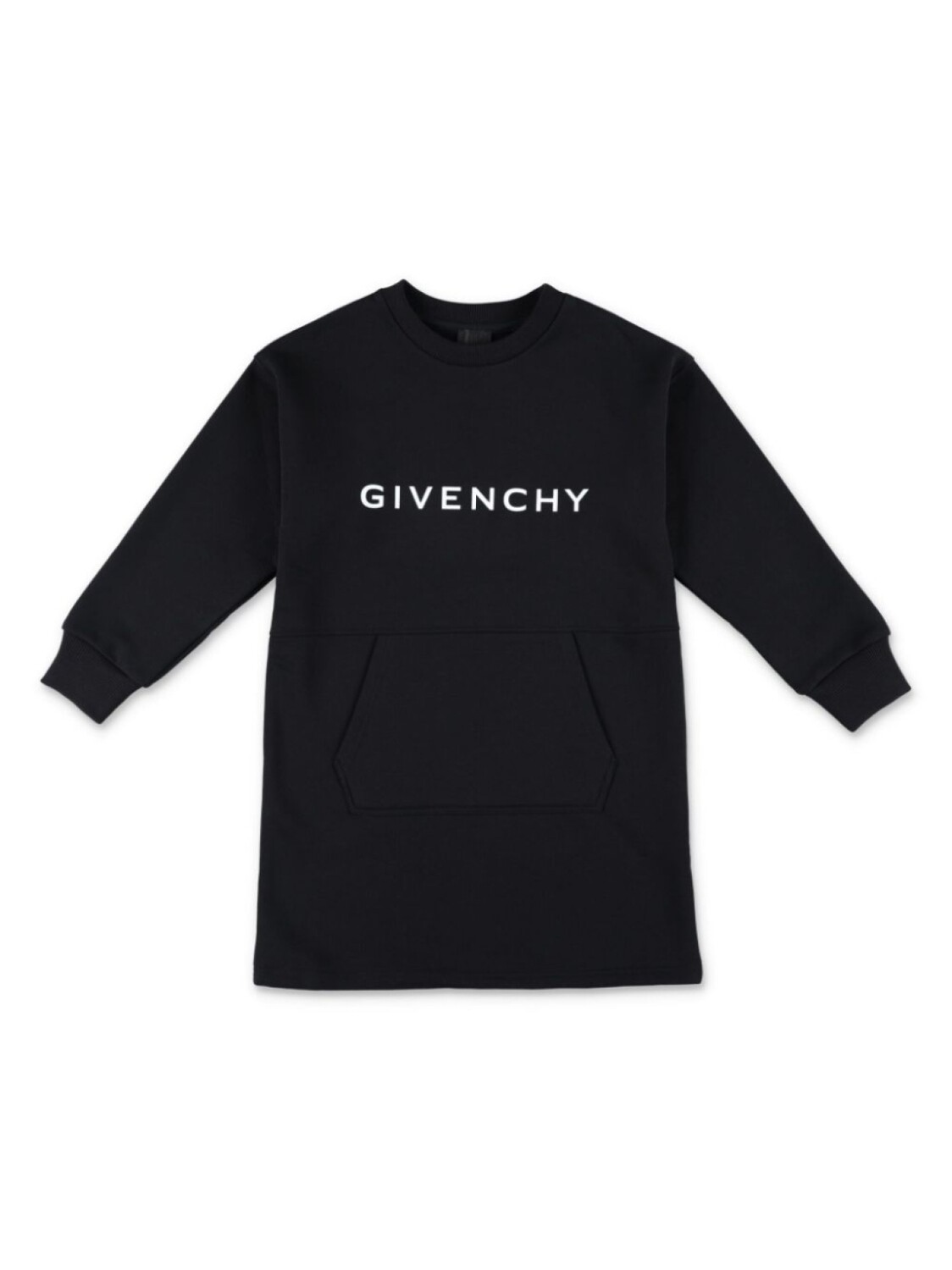 

Givenchy Kids платье из джерси с логотипом, черный