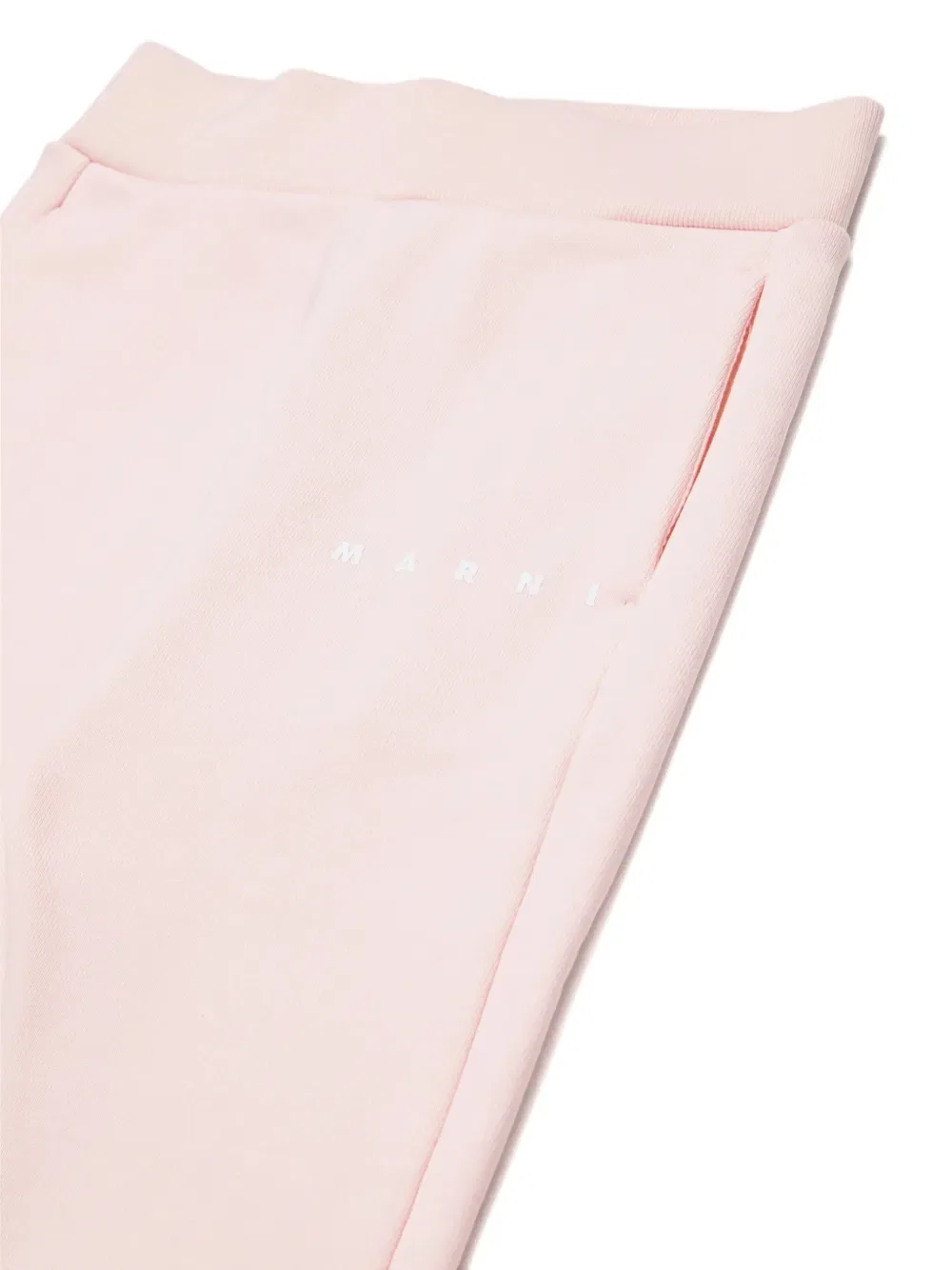 Спортивные брюки с логотипом Marni Kids, розовый — фото 4