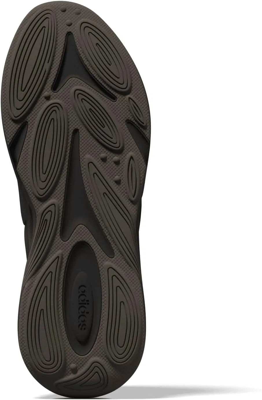 Женские кроссовки Ozelle Adidas, Carbon Grey Four Pulse Lime — фото 2