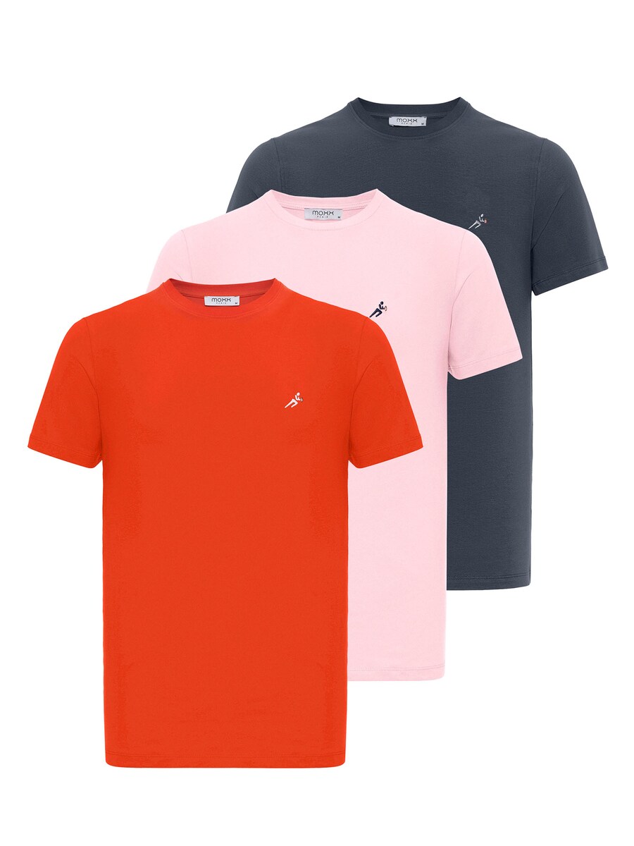 

Рубашка Moxx Paris, цвет Grey/Pink/Red