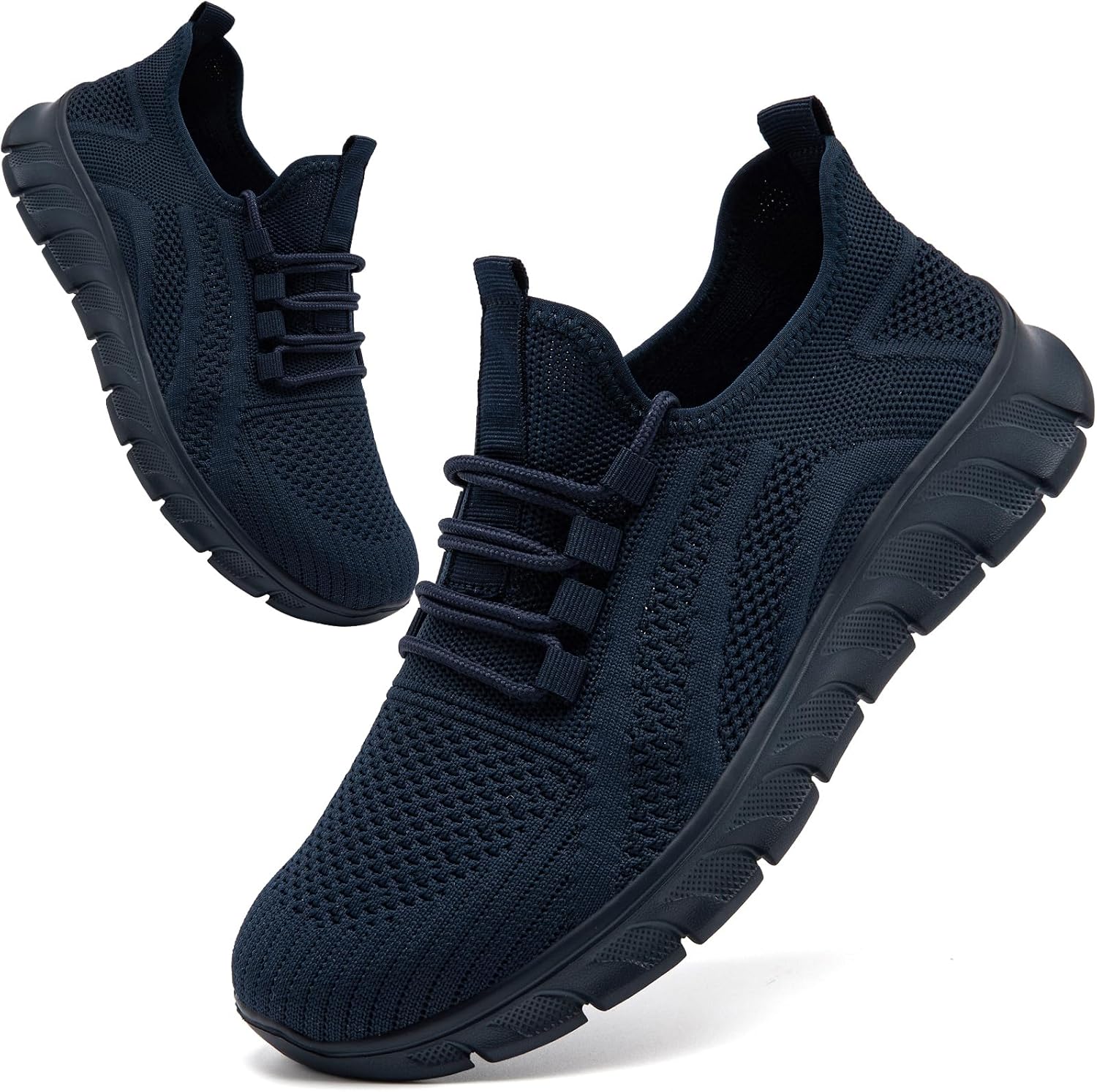 

Мужские кроссовки RJYWGS для мужчин, для бега, тенниса, тренажерного зала, спортивные, легкие, для ходьбы, с противоскользящей подошвой, темно-синий