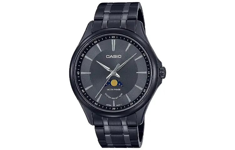 

CASIO Часы Men Standard Series Black Watch MTPM100B, Black