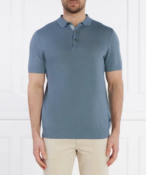 

Рубашка-Поло из льна 13 lindo-pb Regular fit Windsor, синий