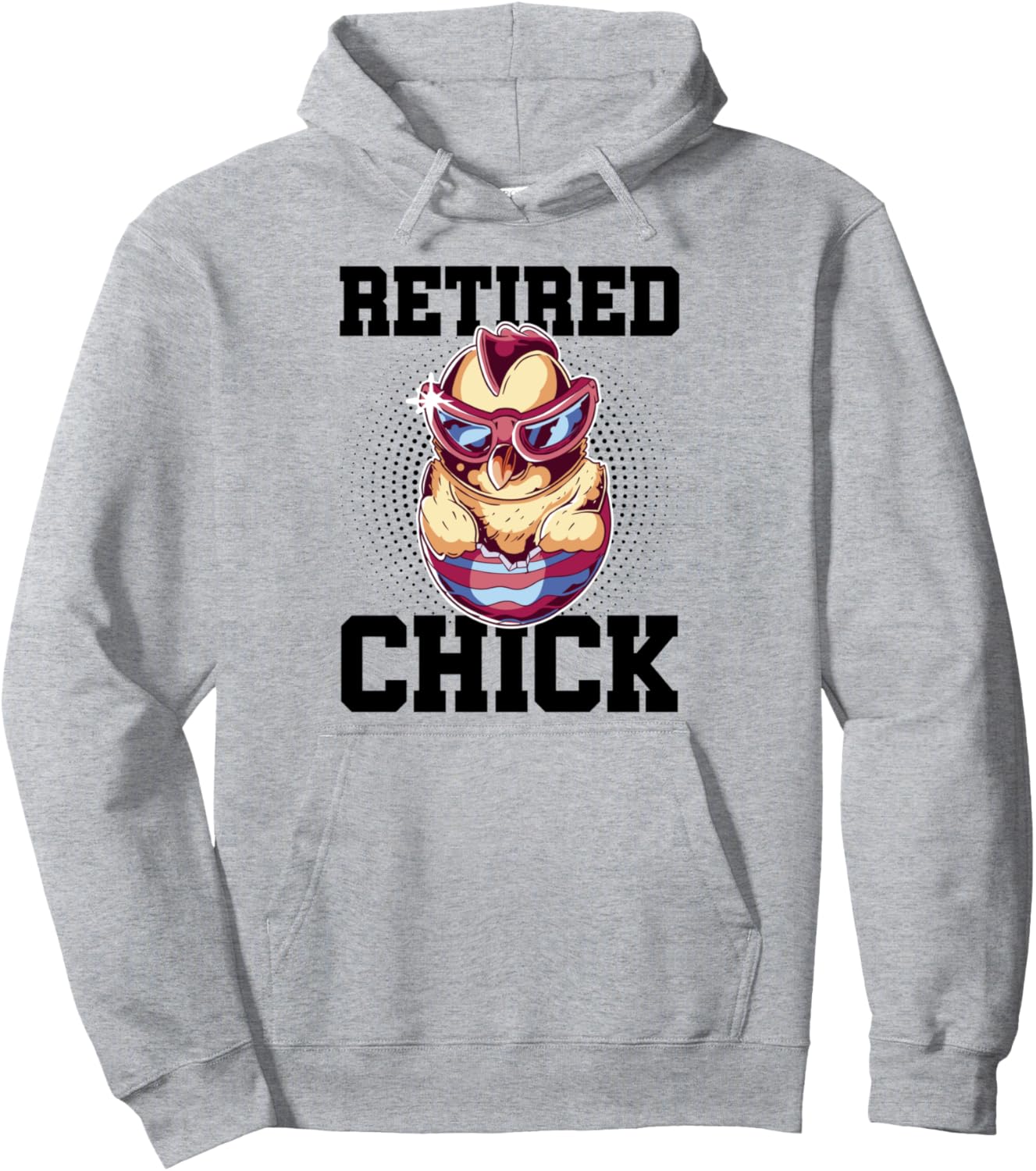 

Толстовка с изображением пенсионерки и девушки на пенсии Retirement Gift Idea For Retired Pensioner, серый