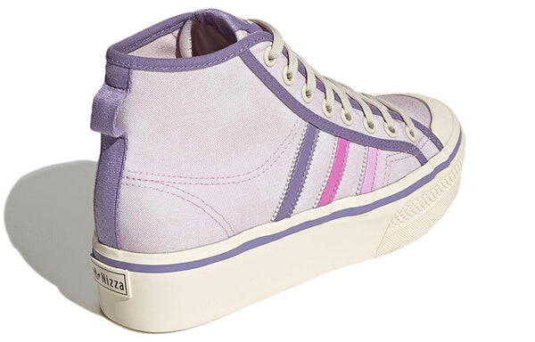 Кроссовки nizza platform mid shoes Adidas, розовый — фото 4