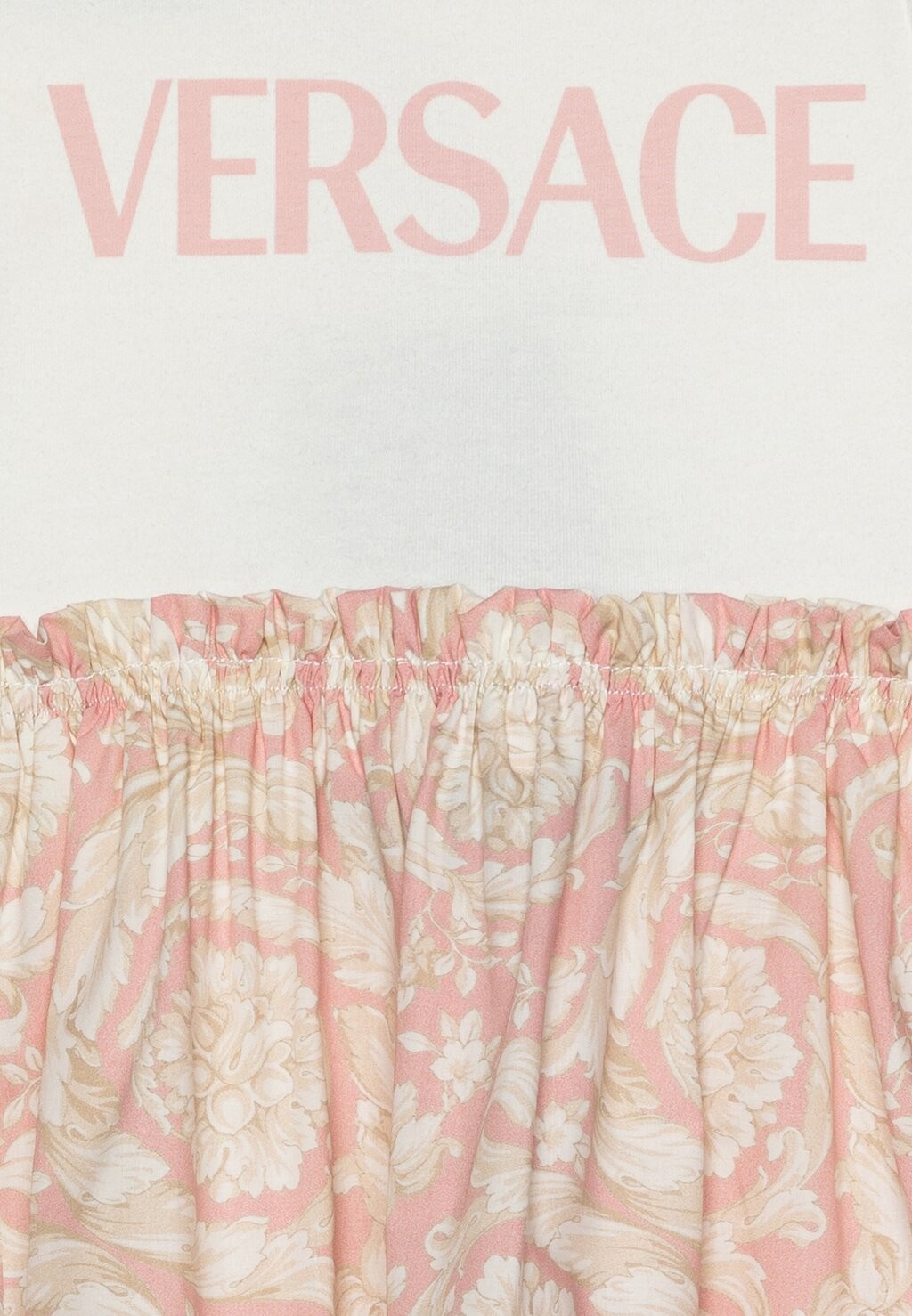

Легкое платье BABY DRESS POP LEGGERO BAROCCO KIDS LOGO Versace, белый