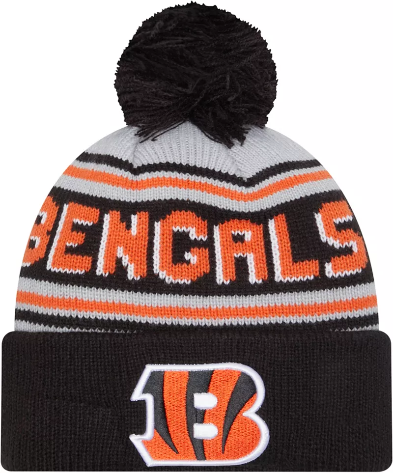 

Черная мужская вязаная шапка New Era Cincinnati Bengals
