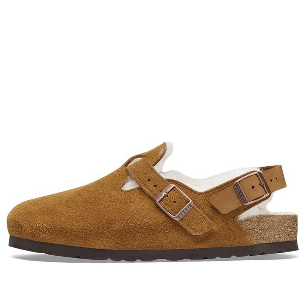 

Сандалии tokio inside shearling suede Birkenstock, коричневый