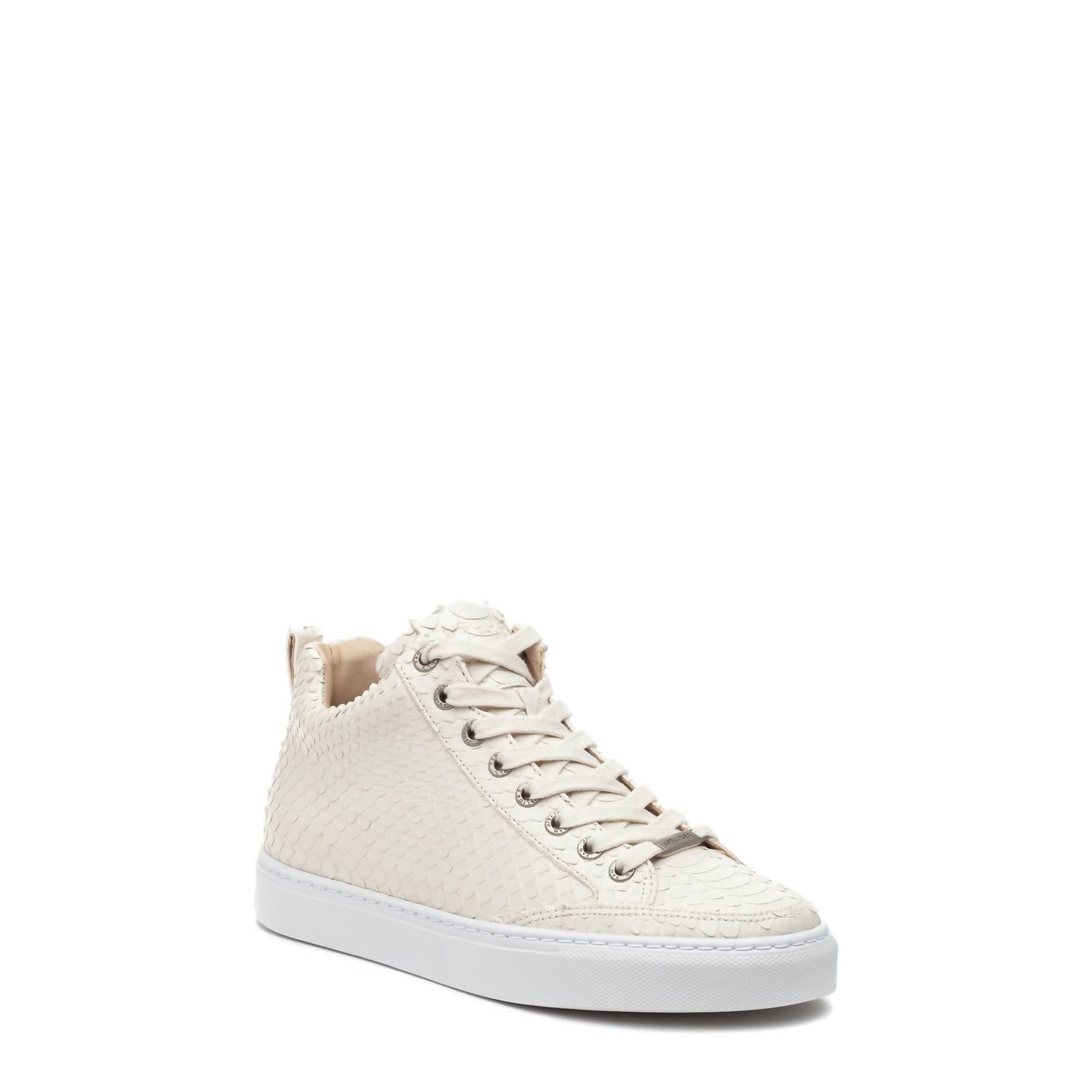Женские кроссовки Leesa Cut с тиснением в цвете off-white J Slides — фото 2