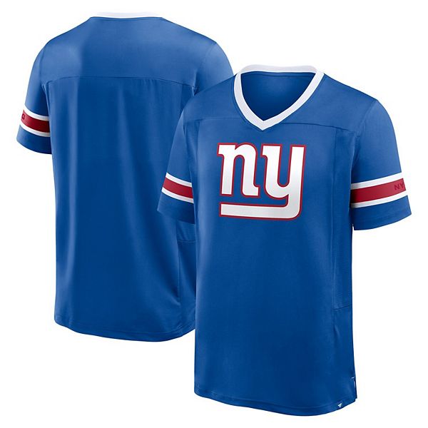 

Футболка с V-вырезом New York Giants Hometown Premium Hashmark Fanatics