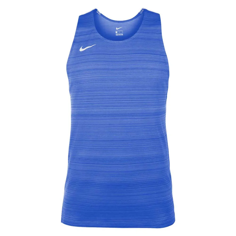 

Футболка без рукавов спортивная Nike Stock Dry Miler, синий