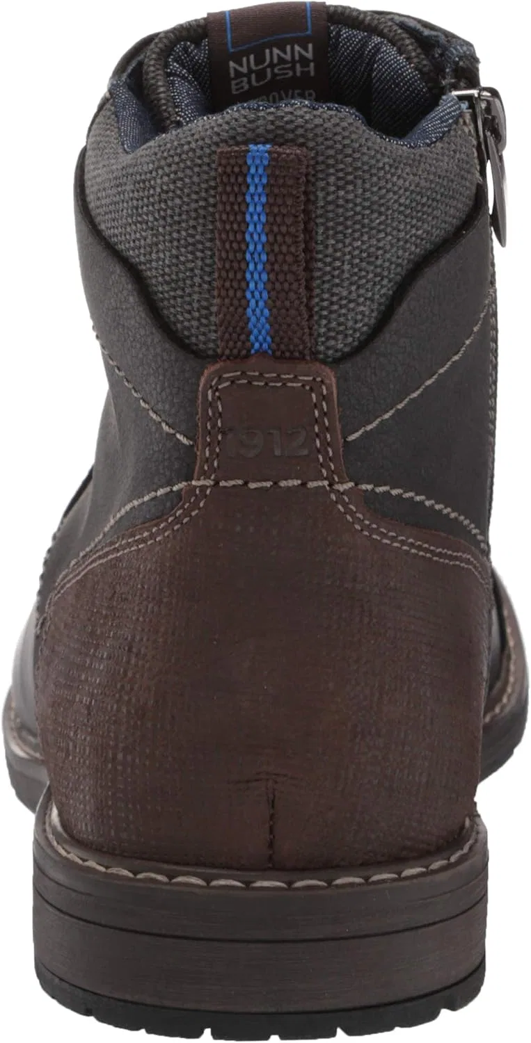 Мужские ботинки-чукка Nunn Bush Fuse Cap Toe с гелевой вставкой и эффектом памяти, Black Multi — фото 3