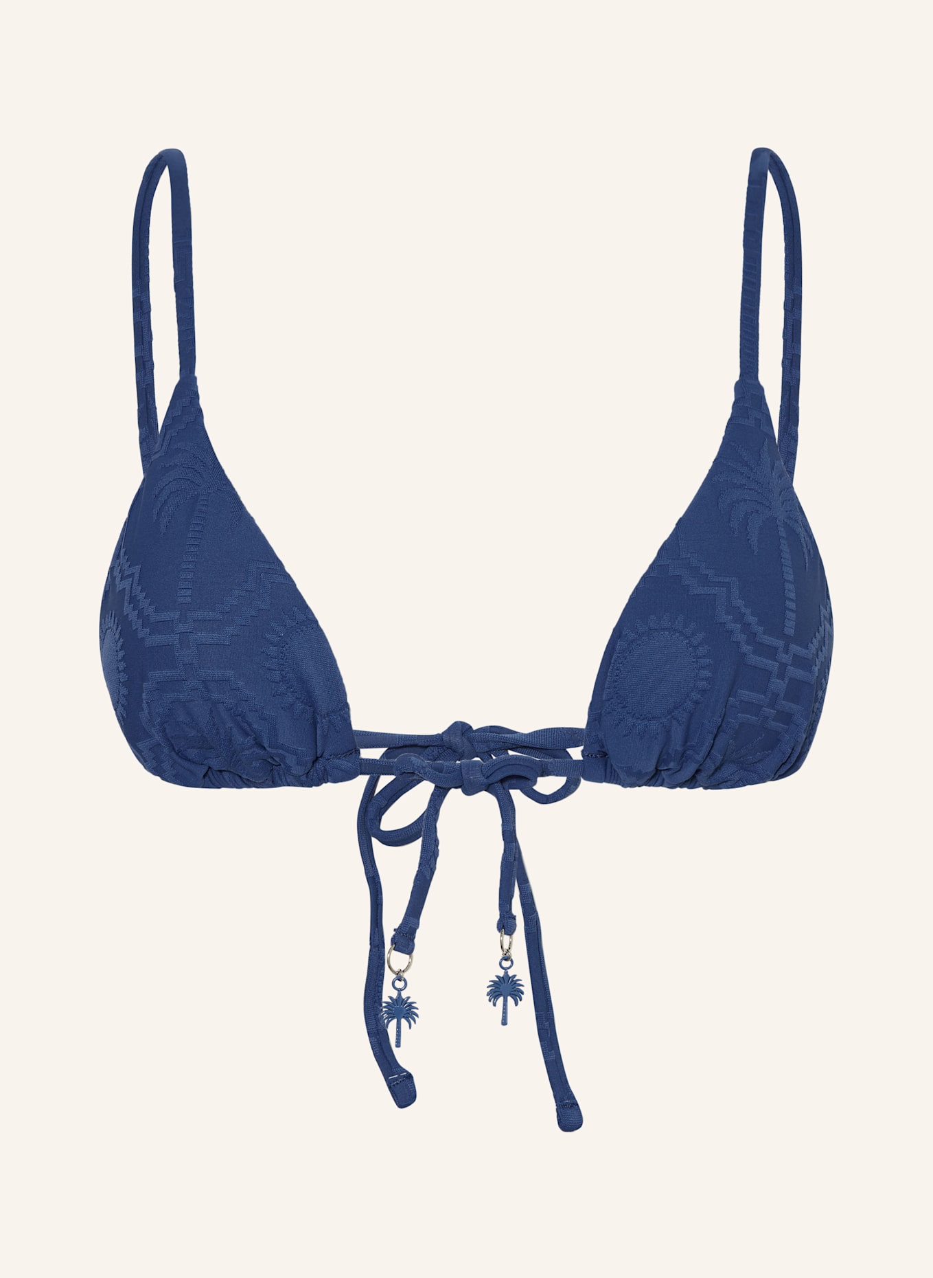 

Треугольный бикини-топ oasis Seafolly, синий