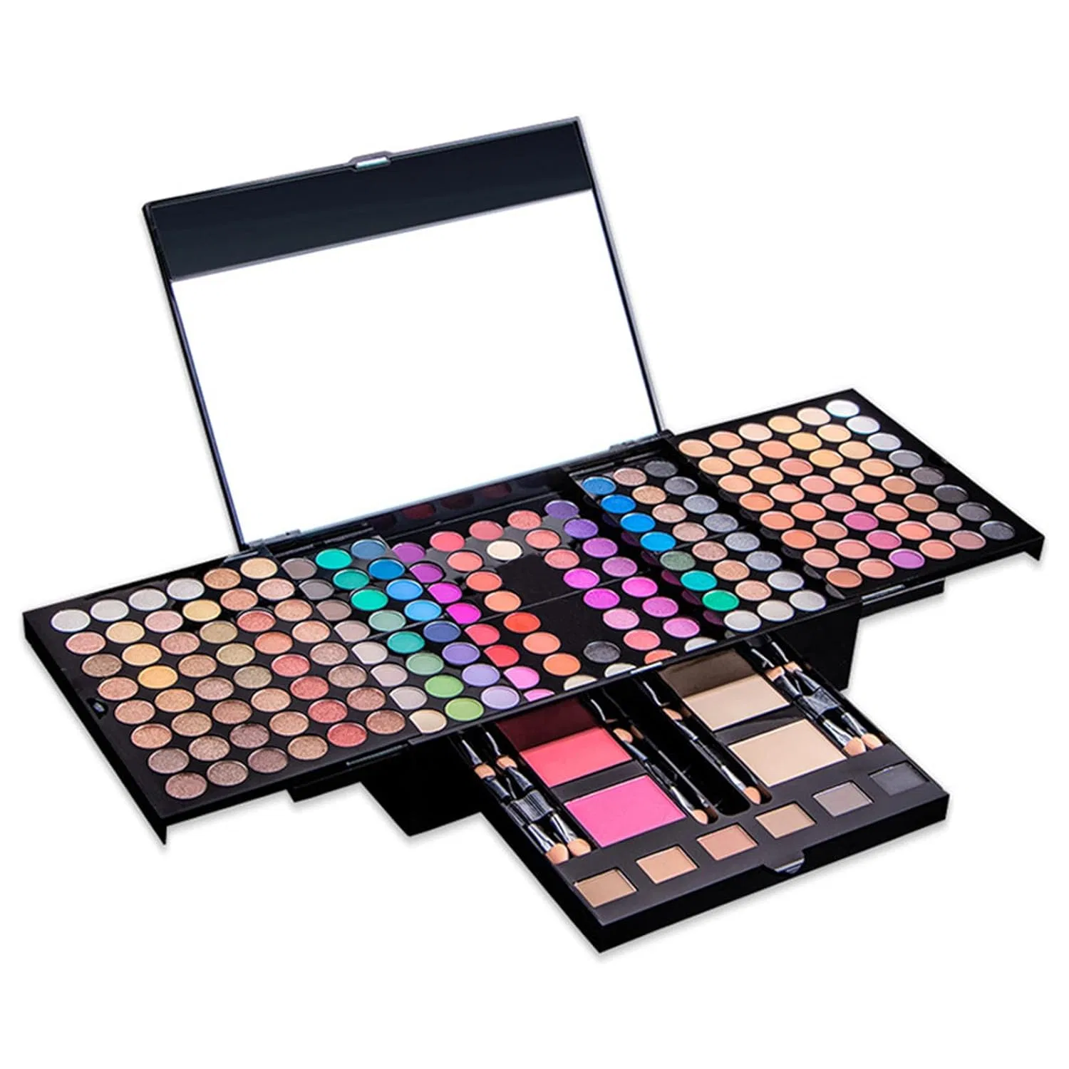 Многофункциональный набор для макияжа MKNZOME #D Jascherry, Vanity Case Make Up Set #D