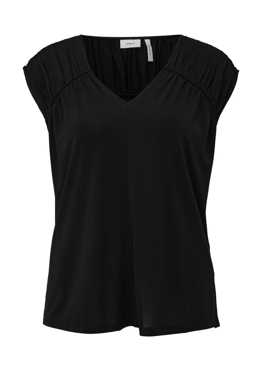 

Рубашка s.Oliver BLACK LABEL, черный