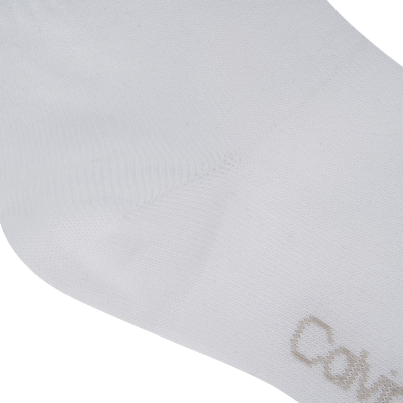 Calvin Klein SS25 Носки женские щиколотка 1 пара Moon White — фото 4