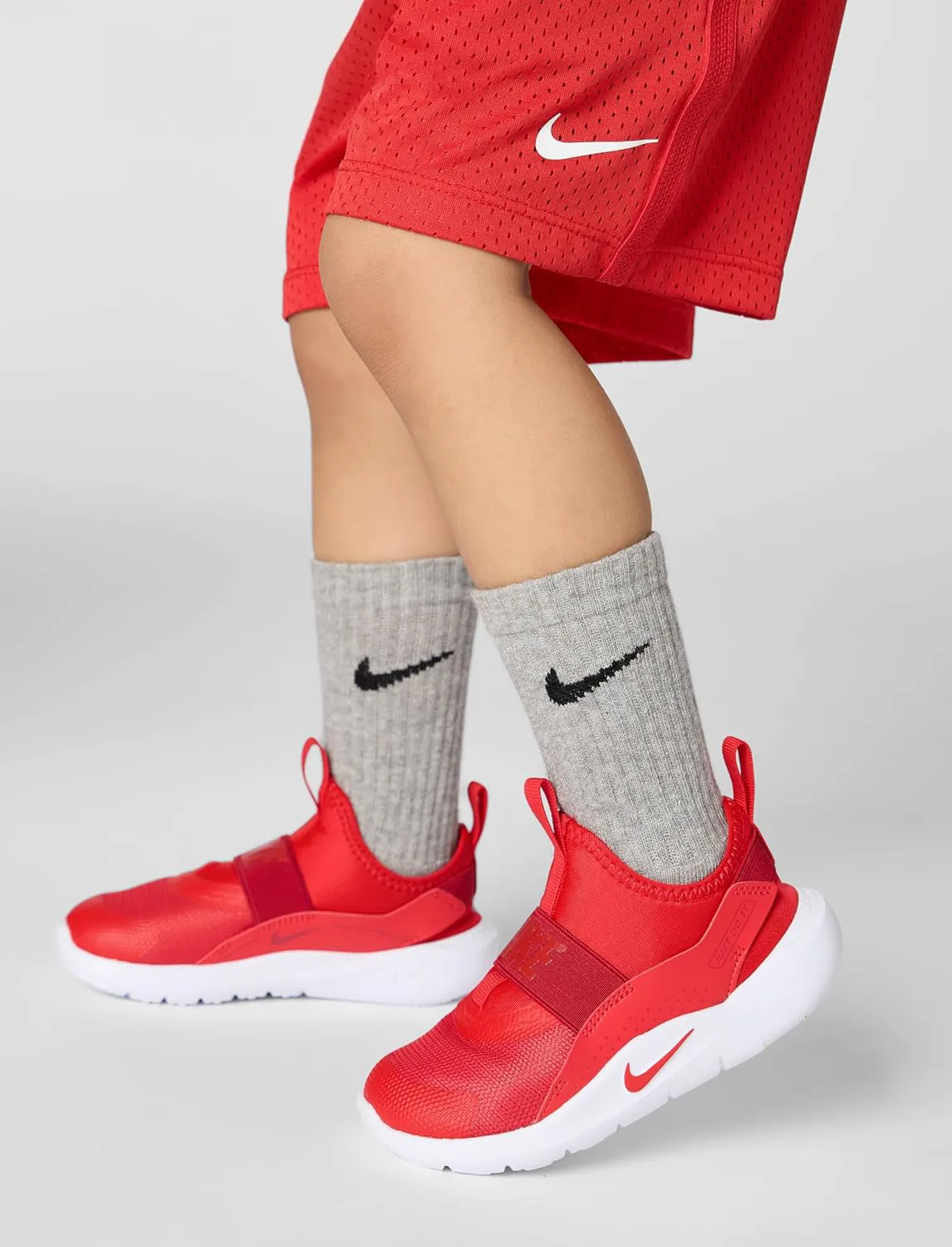 Детские беговые кроссовки Nike Flex Runner 4 (унисекс), красный
