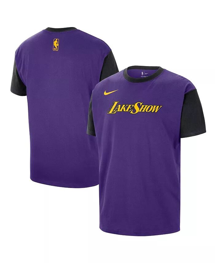 

Мужская фиолетовая футболка Los Angeles Lakers 2024/25 City Edition Courtside Color Block Nike