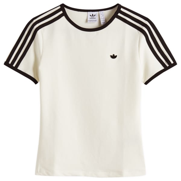 

Футболка с тремя полосками Кали Adidas, белый
