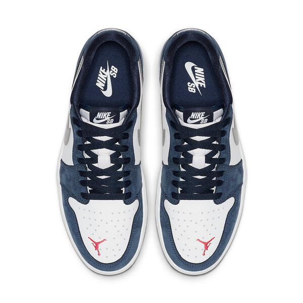 Кроссовки 1 low sb x eric koston Air Jordan, синий — фото 2