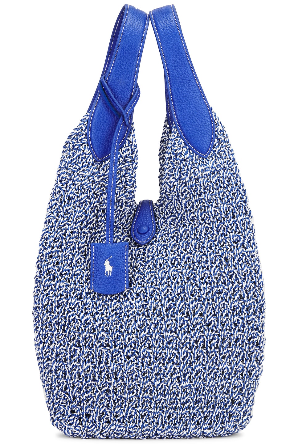 

Сумка среднего размера Polo Ralph Lauren, bright blue & optic white