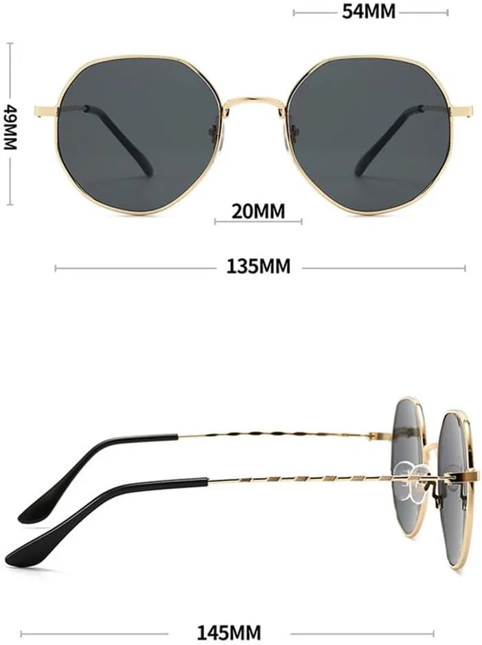 

Винтажная металлическая оправа для солнцезащитных очков для женщин, солнцезащитные очки для мужчин, солнцезащитные очки для женщин, зеркальные, UV400 KTUCN, 2