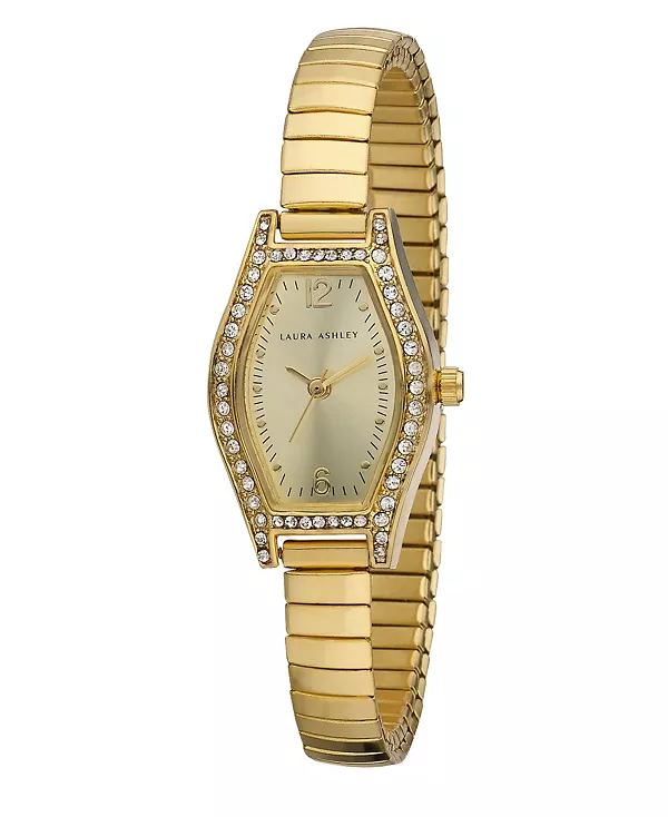 

Женские золотые часы с расширяемым браслетом Laura Ashley, gold