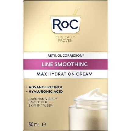 Лосьон RoC — Retinol Correxion Line Smoothing Max Daily Hydration Интенсивное увлажняющее средство для, 50 мл — фото 3