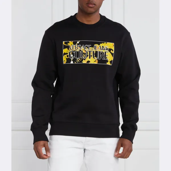 

Толстовка свободного кроя Versace, черный