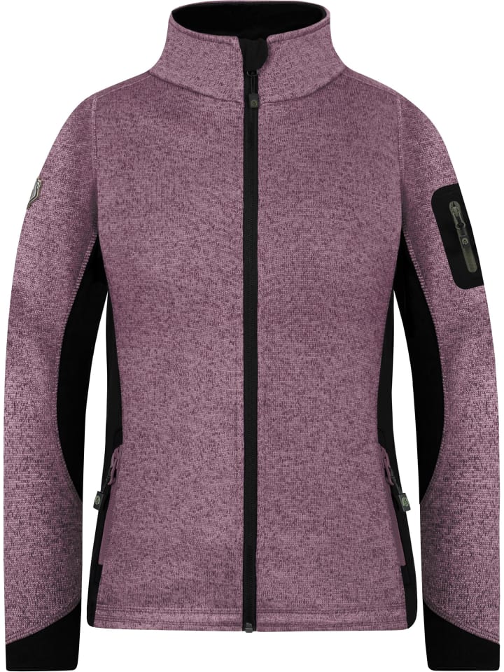 

Флисовая куртка Normani Outdoor Sports Damen Strickjacke „Pukaskwa“, фиолетовый