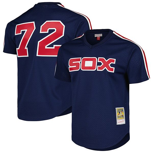 

Мужская майка для тренировок Chicago White Sox 1983 Carlton Fisk Cooperstown Collection Mitchell & Ness