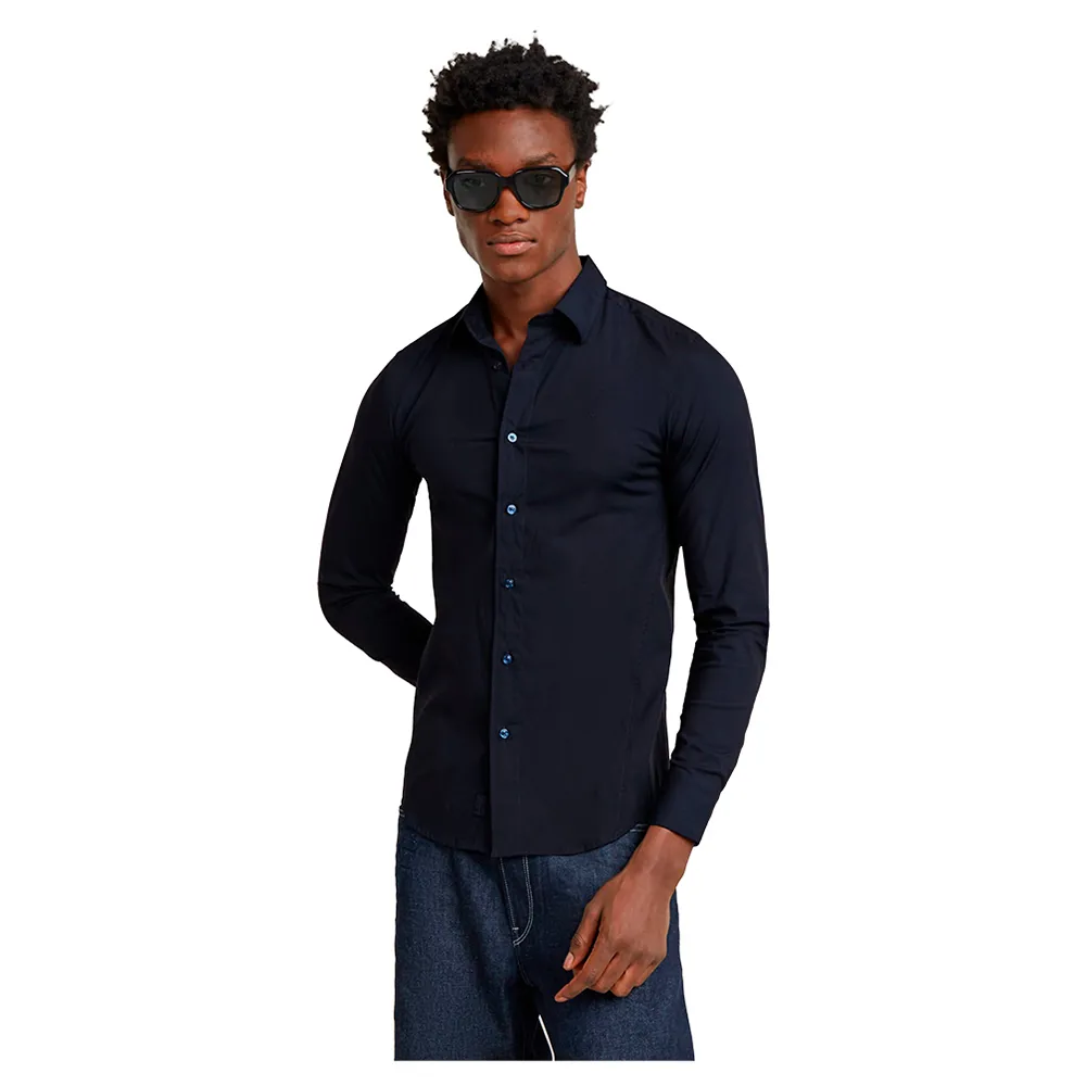 

Рубашка G-Star Uniform Slim Fit, синий