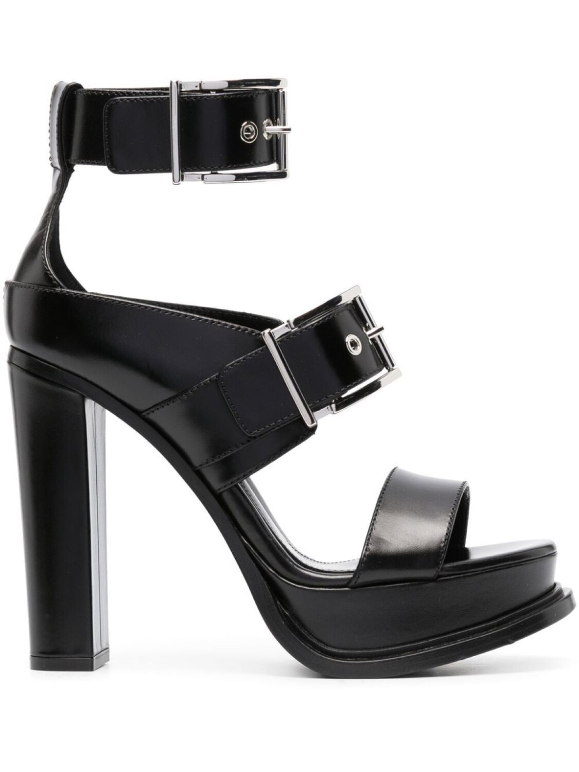 

Alexander McQueen босоножки на каблуке, черный