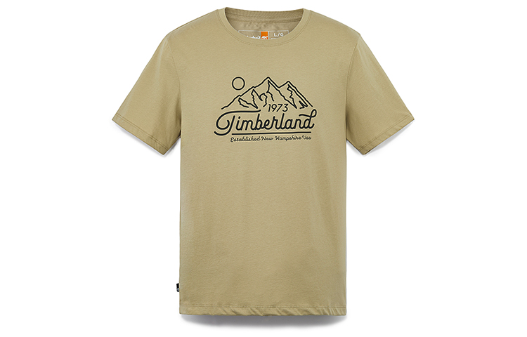 

Футболка мужская Timberland лакрично-желтая