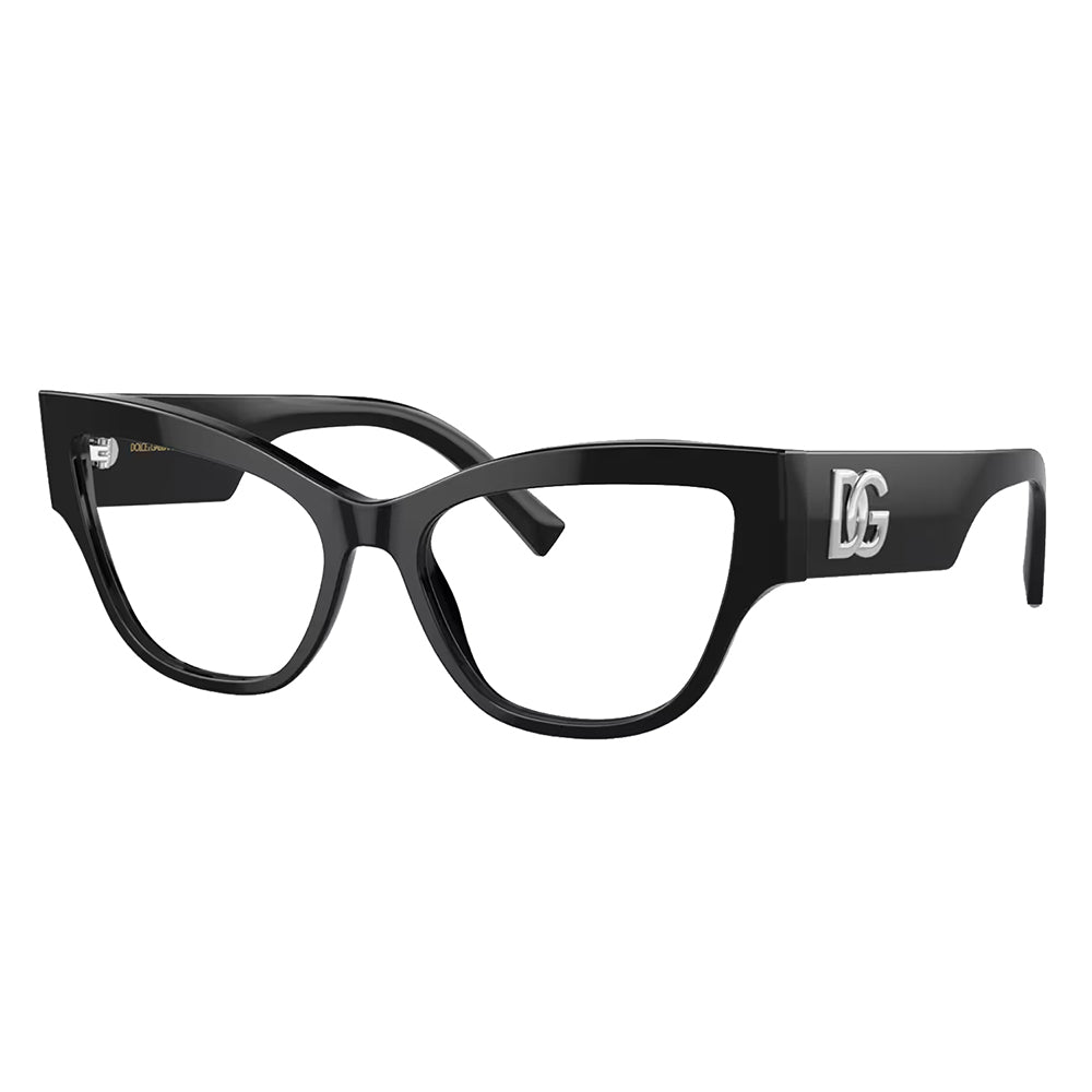 

Dolce & Gabbana DG 3378 501 53 мм женские очки кошачий глаз 53 мм, черный