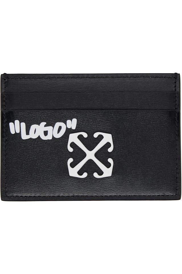 

Off-White Черный держатель для карточек с цитатами о маршрутном такси