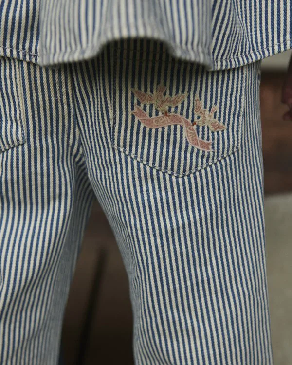 Брюки унисекс Copenhagen Colors, Denim Blue Stripe — фото 4