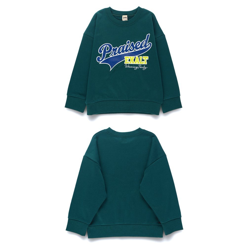 Свитшот с различными графическими принтами Branshes, 68: Dark Green — фото 3
