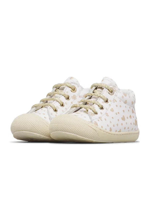 Кроссовки повседневные Cocoon casual lace ups Naturino, бело-платиновый — фото 2