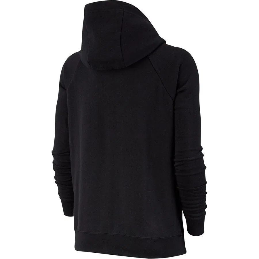 Женский свитшот с капюшоном Essential Fleece Nike, Черный — фото 2