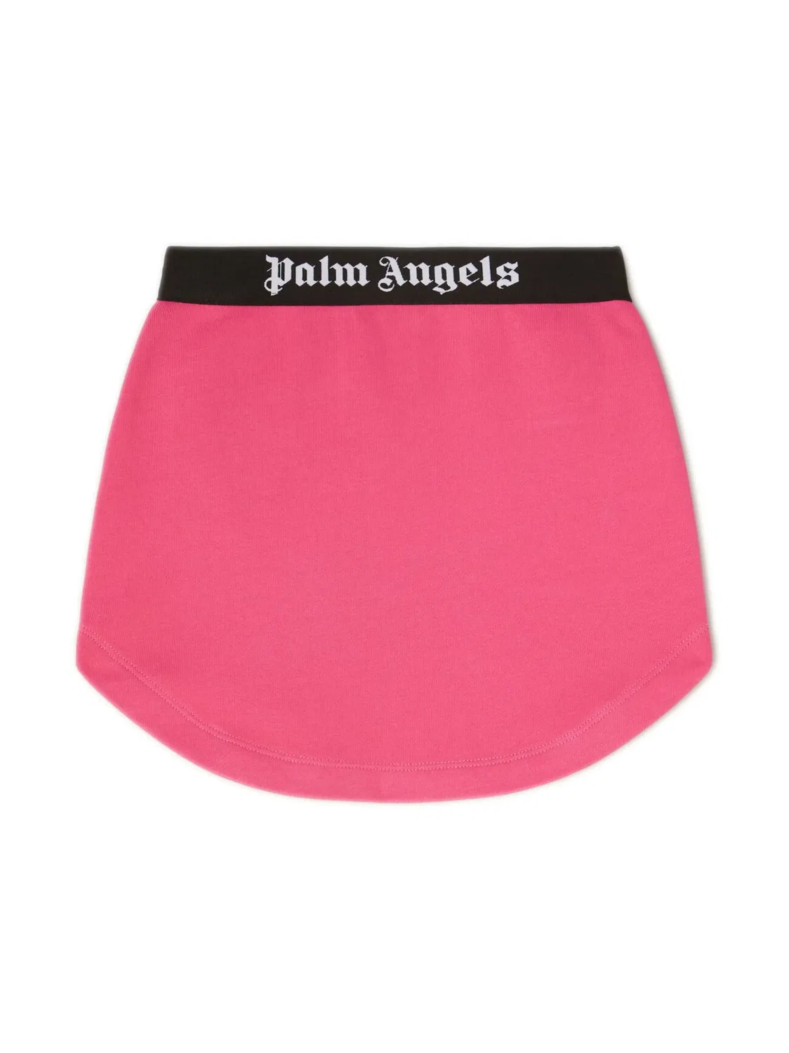 Юбка из хлопка розовая Palm Angels, розовый